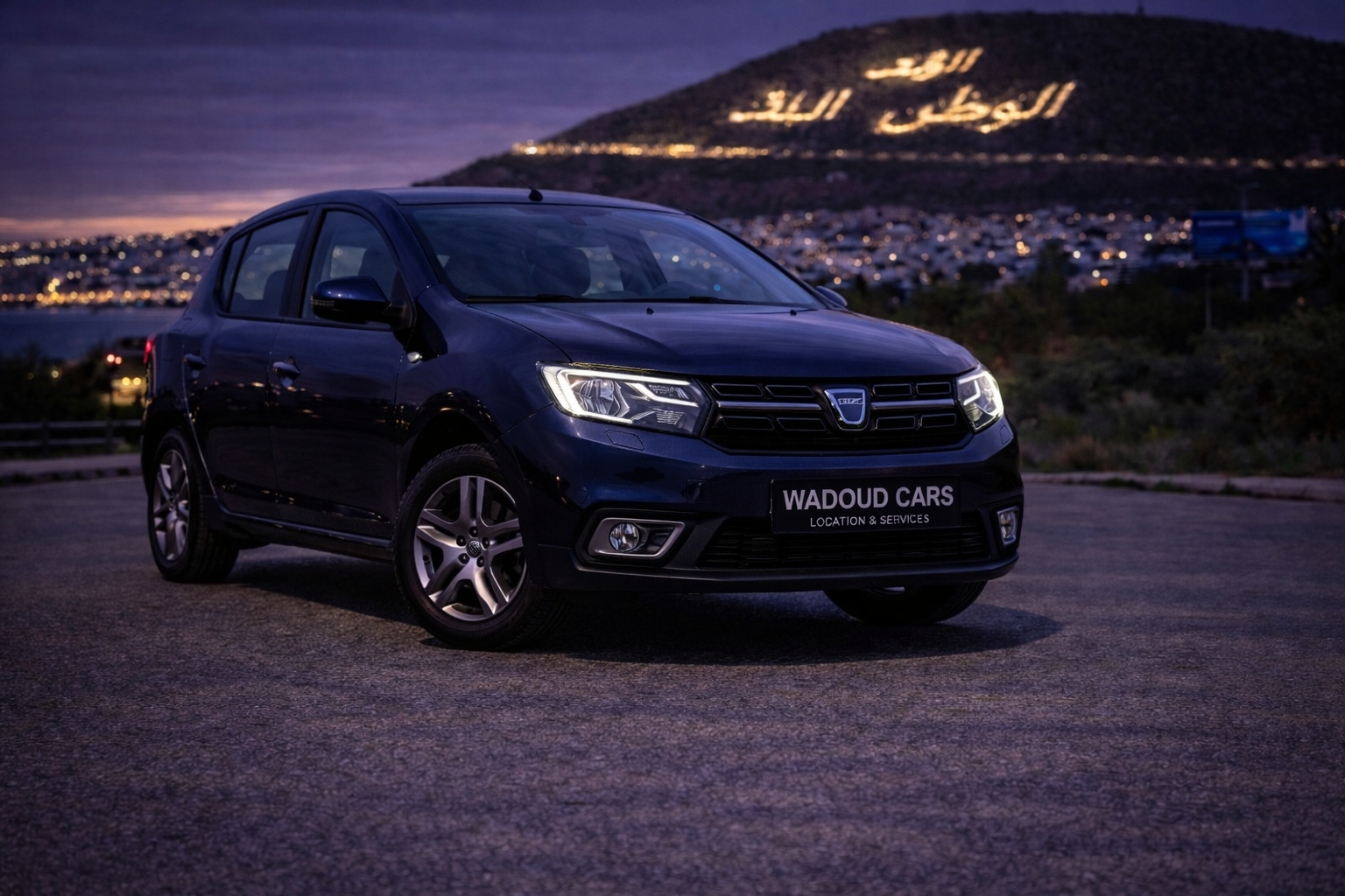Dacia Sandero location Agadir
