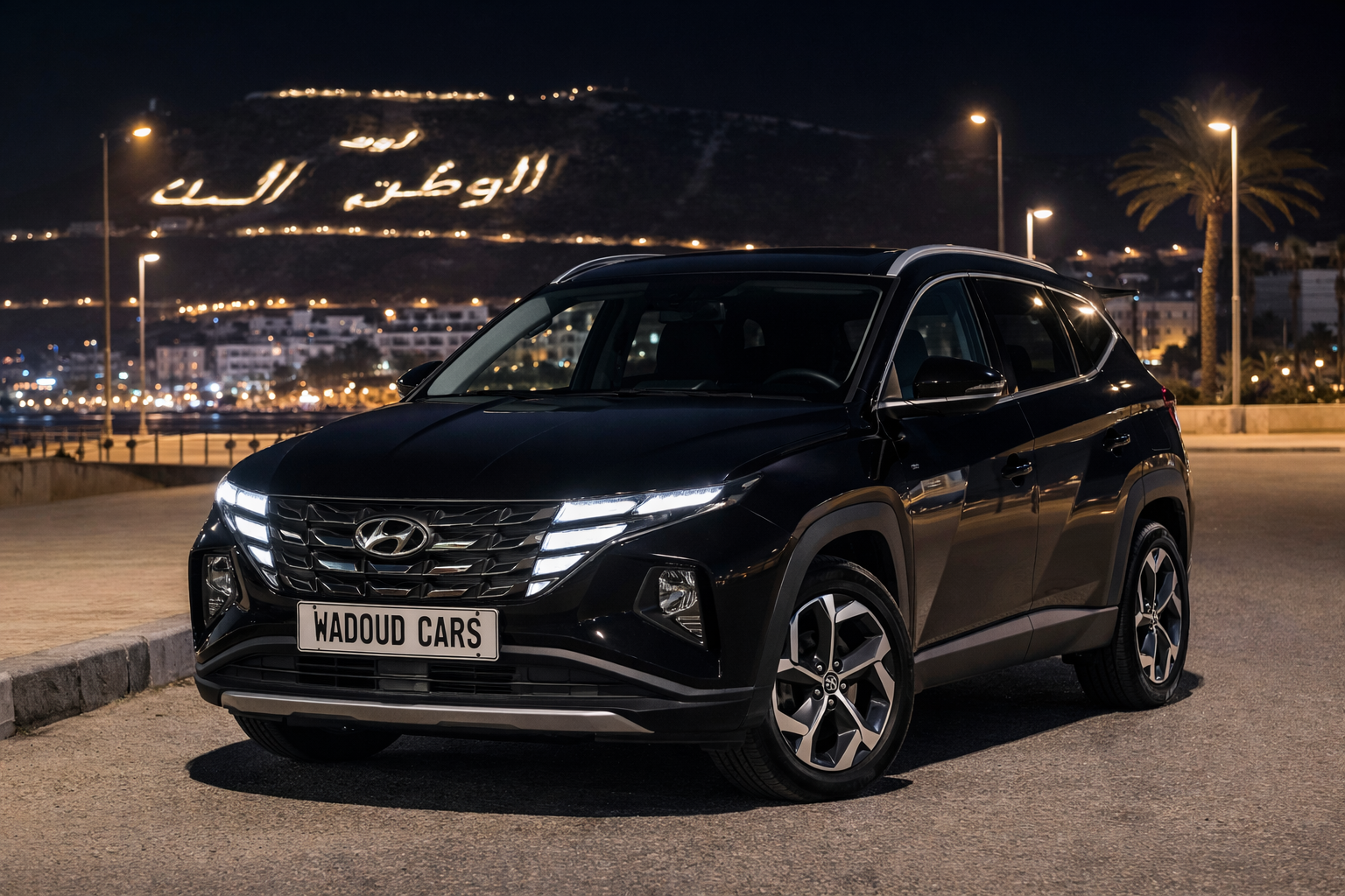 Hyundai Tucson noir location Agadir